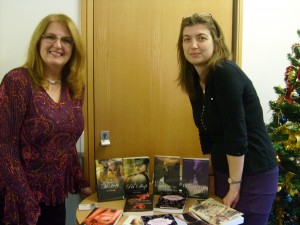 Visiting the Dudley Libraries with Kay Jaybee